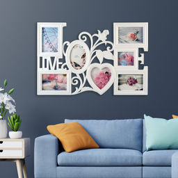 Фоторамка коллаж 62х42 см / F-20 /уп 16/ 7 фото (Черный) - Галеонтрейд фото 3