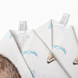 Набор полотенец Этель С праздником Пасхи (Кролики) 2 шт., 100% хлопок  фото 2