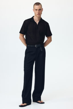 Polo en punto calado Regular Fit - H&m фото 5