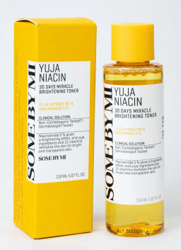 Some By Mi Yuja Niacin 30 Days Miracle Brightening Toner, 150ml - Тоник с юдзу для сияния кожи