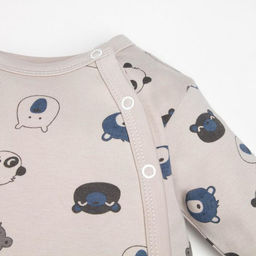 Комбинезон в набивку Крошка Я Мишка, рост 68-74 см, серый фото 3