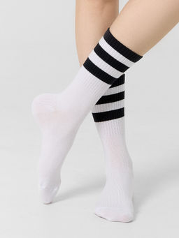 Цена за 5 пар! Носки женские высокие в наборе, 3 пары - Mark formelle фото 3