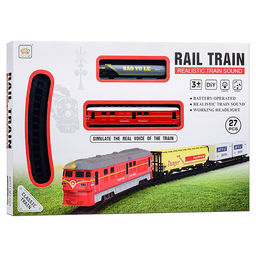 Железная дорога "Стриж" (свет, звук) в коробке