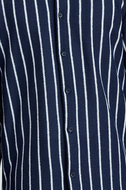 TRENDYOL MAN Lacivert Regular Fit Fake Triko K?sl?k Gomlek TMNAW25GO00028 - Trendyolmilla фото 4