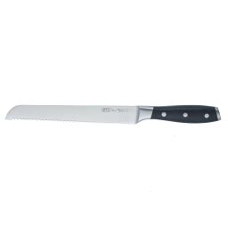 50580 GIPFEL Нож для хлеба HORECA PRO 20см, кованый. Материал лезвия: сталь X30CR13. Материал ручки: пластик ABS. Толщина: 2,3 мм.  фото 2