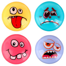 Цена за 20 шт. Мяч детский мягкий «Мордочка», МИКС