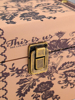 Набор шкатулок для украшений 3 шт. «Цветы и вензели»