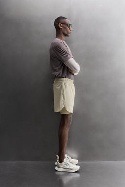 PANTALONES CORTOS RUNNING 2 EN 1 / Morado - Zara фото 4
