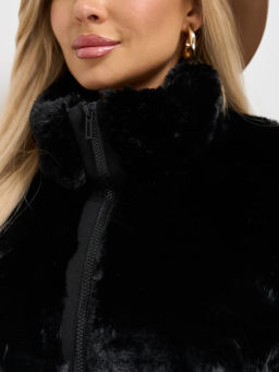 JETTY Бомбер из искусственного меха  фото 3