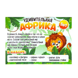 Набор для опытов Удивительная Африка, 5 опытов в наборе - Эврики фото 16