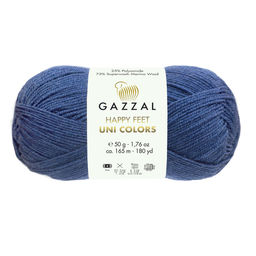 Хеппи фит однотонный (Happy feet Uni Colors) пряжа GAZZAL 75%меринос 25%полиамид10х50г/165м