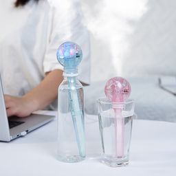 Увлажнитель воздуха «Чупа-Чупс» HM-23, ультразвуковой, погружной, с подсветкой, USB, синий