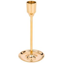 ПОДСВЕЧНИК НА 1 СВЕЧУ. ВЫСОТА=16 СМ. ЛАТУНЬ