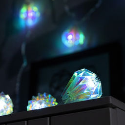 Гирлянда Нить 2.5 м с насадками Груши, IP20, прозрачная нить, 10 LED, свечение белое, 220 В