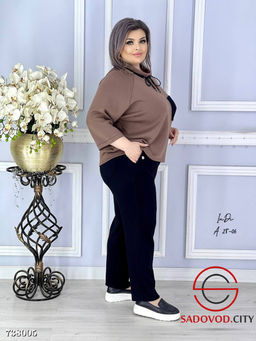 Женский спортивный костюм двойка - Bruno фото 6