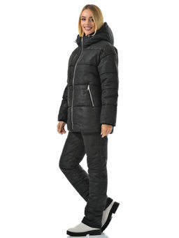 Куртка зимняя с капюшоном на синтепоне