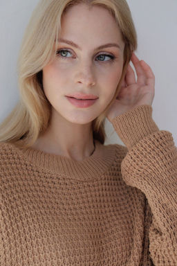 10815 Джемпер светло-коричневый - Martichelli фото 23