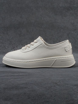 03-YE287-6 BEIGE Полуботинки женские (натуральная кожа)