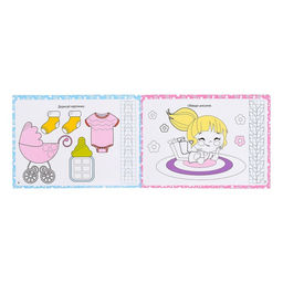 Набор многоразовых книг с маркером Обучающий для девочек, 4 шт. по 12 стр. - Буква-ленд фото 4