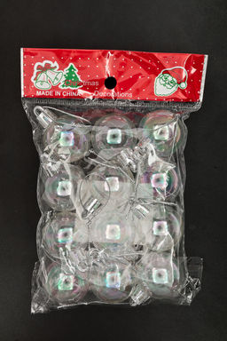 Набор новогодних шаров 3 см (12 шт) SF-1691, №5 - Больше подарков фото 2