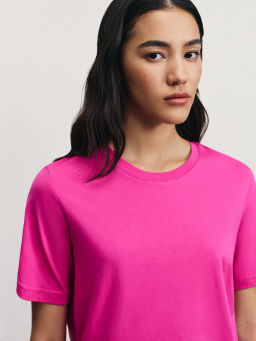 Базовая футболка из хлопка / Zarina  фото 6