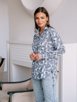 02-1165 Блуза - Вишня фото 5