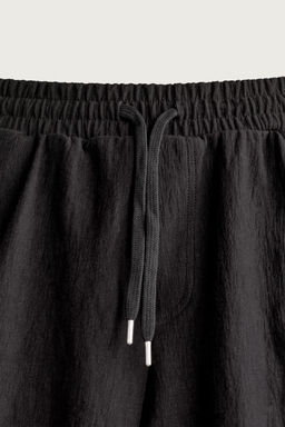 BERMUDA JOGGER ESTRUCTURA / Negro - Zara фото 12