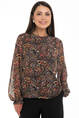 Блуза Волшебный шифон (вамп) - Diolche фото 4