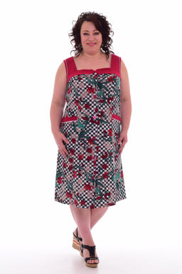 Халат женский 3-192а (клетка)