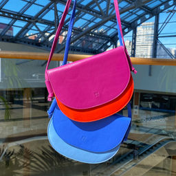 Итальянская маленькая сумочка DuDu Bags серии Altea | васильковый - Dudubags фото 5