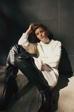 Vestido ajustado de punto - H&m фото 4