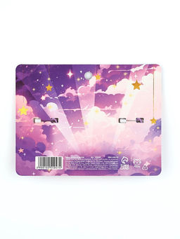 Цена за 2 шт. Значки на цепочке Лунная призма, 13?10 см, набор 2 шт.