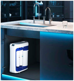 -15% Морион DWM 202SN Pro интеллект-осмос с электронным дисплеем, минерализацией и насососм, Аквафор