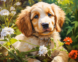 Картина по номерам на холсте и подрамнике 40х50 см