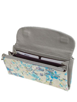 Женский кошелёк из натуральной кожи мультицвет - Greta фото 2