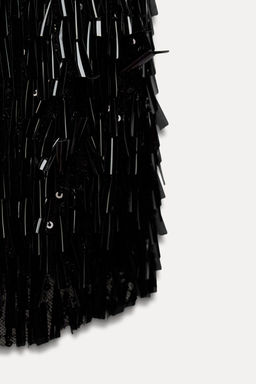 ZW COLLECTION SEQUIN STRAP TOP - Zara фото 10