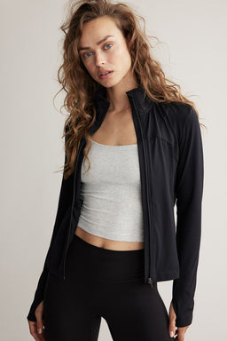 Chaqueta de deporte en SoftMove con cremallera