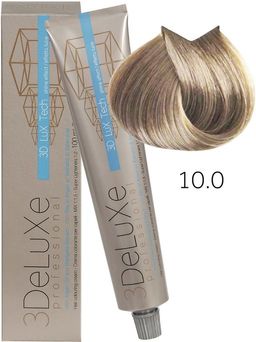 10.0 Крем-краска для волос 3DELUXE PROFESSIONAL ПЛАТИНОВЫЙ БЛОНДИН