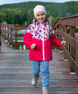 Куртка (ветровка)для девочек - Graf kids фото 3