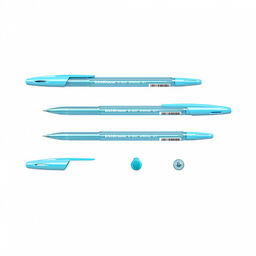 Цена за 50 шт. Ручка шариковая ErichKrause R-301 Stick Spring 0.7, цвет чернил синий (в коробке по 50 шт.)  фото 3