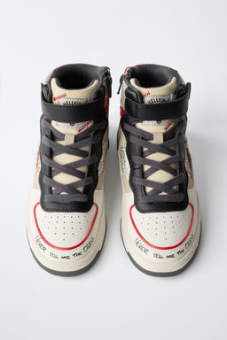 STRANGER THINGS NETFLIX HIGH-TOP SNEAKERS - Zara фото 13
