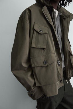 LIGHTWEIGHT JACKET WITH POCKETS - Zara фото 13