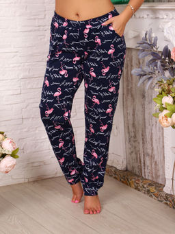 Брюки женские, модель 162М, трикотаж (Фламинго, синий) - Ивановотекстиль фото 4