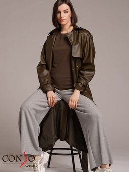 Conso/SL 210101 - khaki Тренч  фото 5