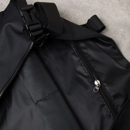 Сумка дорожная 46x22x26 см / BAG-3001/1 /уп 20/черная - Галеонтрейд фото 14