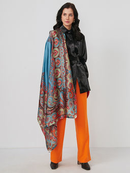 Большой, мягкий, тонкий и очень нежный двусторонний палантин - Tantino фото 2