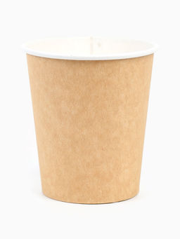 Цена за 50 шт. Cтакан бумажный двухслойный «Крафт», 250 мл, диаметр 90 мм