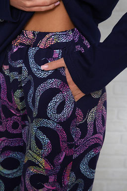 Костюм с брюками (01027. малиновый) - Плиона фото 19