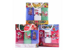 Набор полотенец микрофибра 23В-9148 в сумочке Р+Р+Р