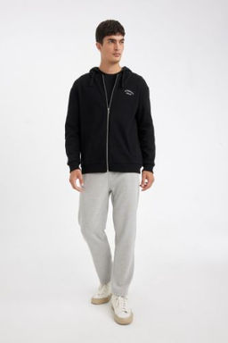 Esofman Alt? Slim Fit Dar Kesim Beli Bagc?kl? Cepli Duz Paca